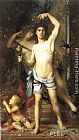 Gustave Moreau Famous Paintings - The Young Man and Death